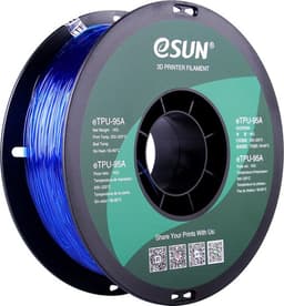 eSUN TPU 95A Transparent Blue